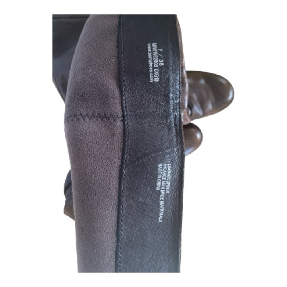Born Avery Dark Brown Heeled Knee High Boots - Picture 7 of 7